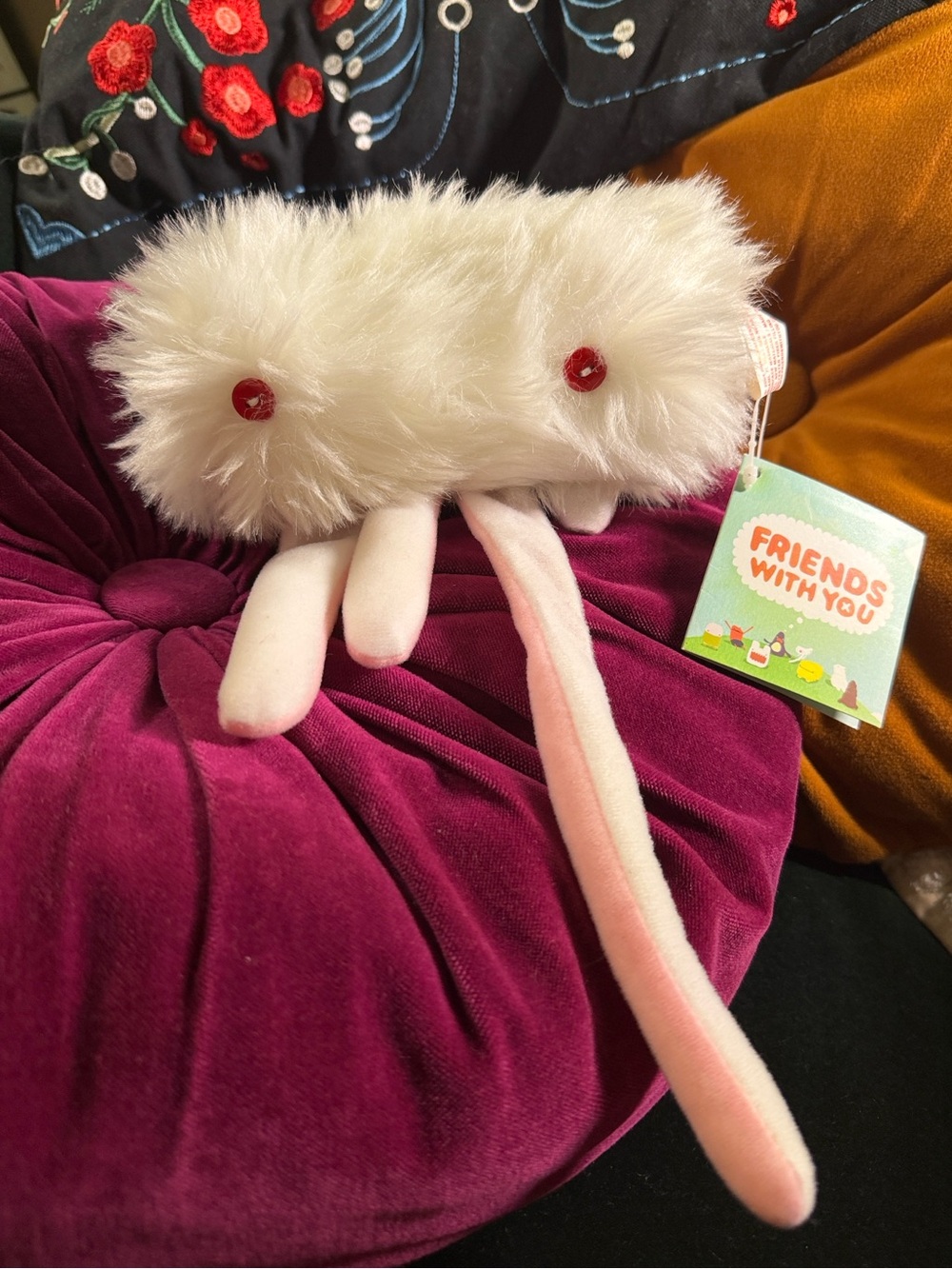 Friends With You NWT The Albino Squid Plush